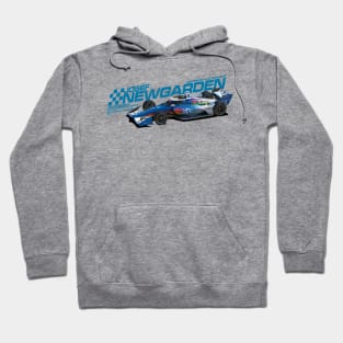 Josef Newgarden 2022 alt (blue) Hoodie